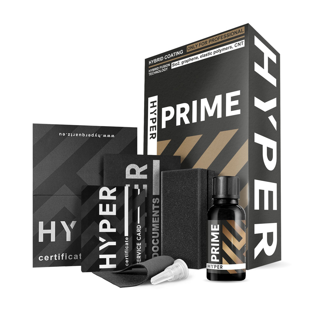 HYPER Prime – zestaw powłoki z butelką, aplikatorem i certyfikatem